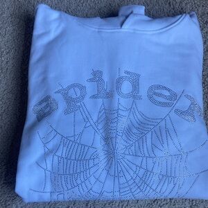 Original Sp5der white hoodie